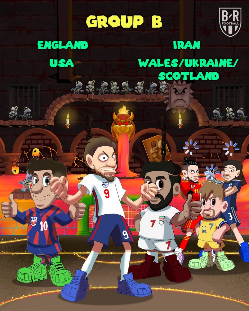 ایران و آمریکا همگروه شدند: گروه ایران در جام جهانی 2022 + برنامه بازی های مرحله گروهی | دیلی فوتبال