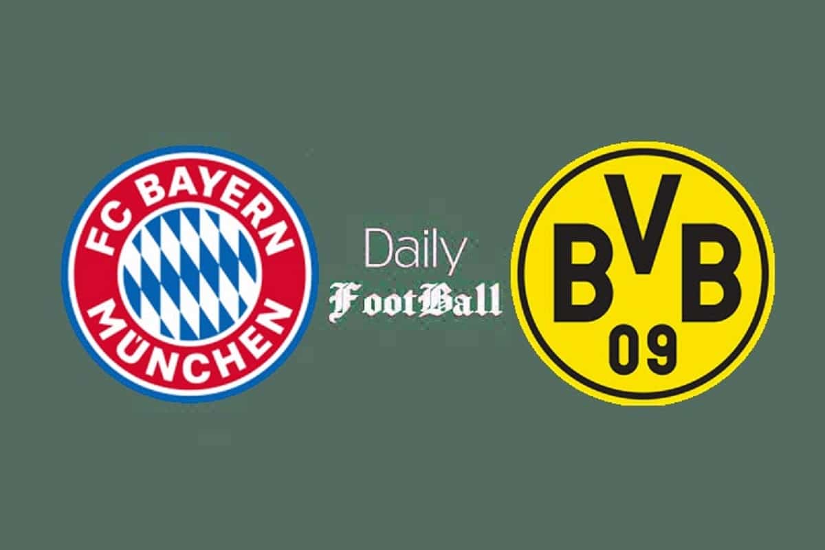 پخش زنده بازی بایرن مونیخ و دورتموند امشب شنبه 23 فروردین 1404 | دیلی فوتبال