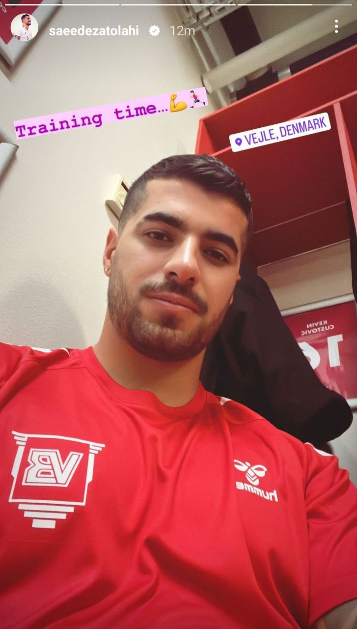 سعید عزت اللهی تراکتور را دور زد و در وایله دانمارک ماند | دیلی فوتبال
