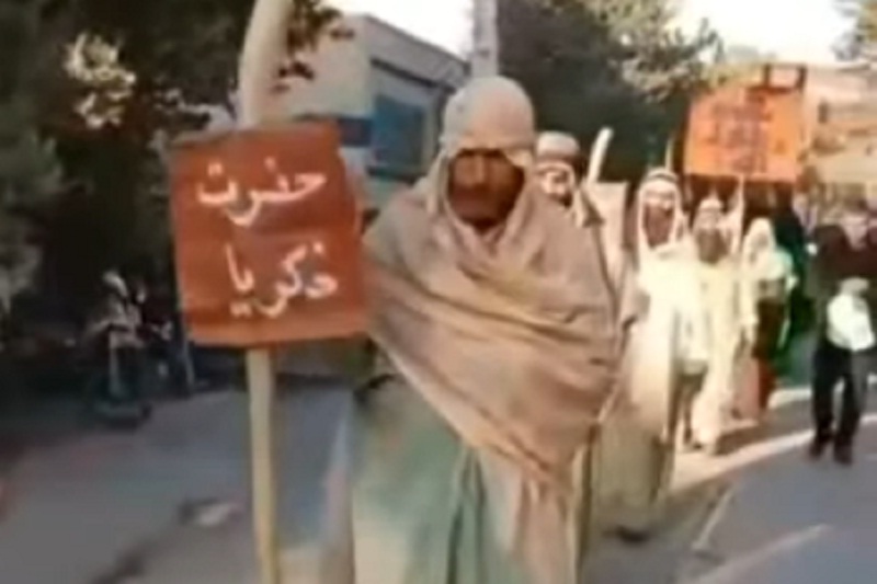 فیلم| رژه افتخار پیامبران در عزاداری ماه محرم 1401 جایگزین تعزیه شد | دیلی فوتبال