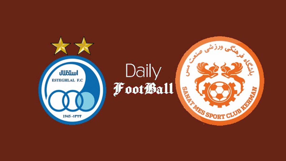 ساعت بازی استقلال و مس کرمان فردا پنجشنبه 22 آذر 1403 ساعت بازی استقلال و مس کرمان فردا پنجشنبه 22 آذر 1403 | دیلی فوتبال