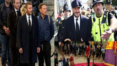 فیلم| انتظار 12 ساعته دیوید بکام برای ادای احترام به ملکه الیزابت | دیلی فوتبال