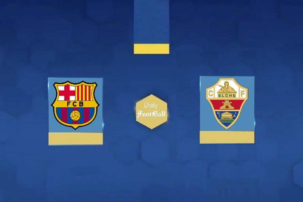 نتیجه بازی بارسلونا و الچه در هفته 11 لالیگا نتیجه بازی بارسلونا و الچه در هفته 11 لالیگا | دیلی فوتبال