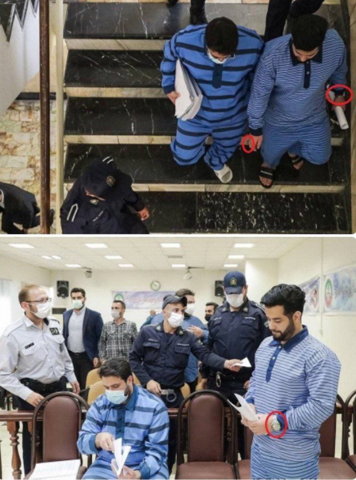 عکس| میلاد حاتمی با ساعت و انگشتر لاکچری در دادگاه؛ تفاوت لباس زندان | دیلی فوتبال
