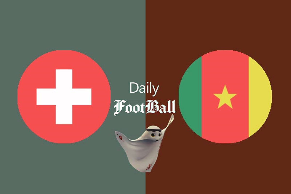 فیلم| خلاصه بازی و گل های سوئیس و کامرون امروز پنجشنبه 3 آذر 1401 فیلم| خلاصه بازی و گل های سوئیس و کامرون امروز پنجشنبه 3 آذر 1401 | دیلی فوتبال