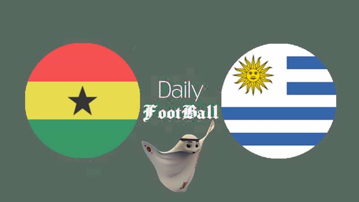 ساعت پخش زنده بازی اروگوئه و غنا امشب جمعه 11 آذر 1401 | دیلی فوتبال