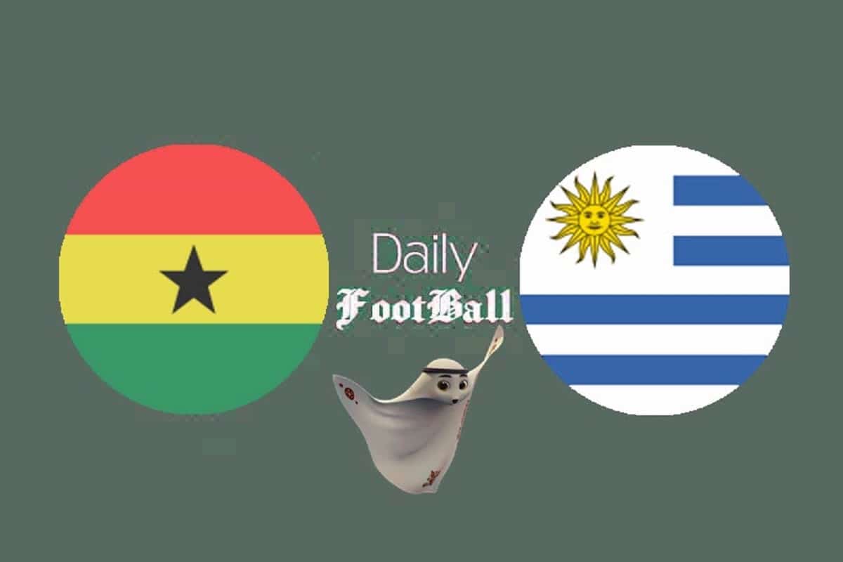 ساعت پخش زنده بازی اروگوئه و غنا امشب جمعه 11 آذر 1401 | دیلی فوتبال