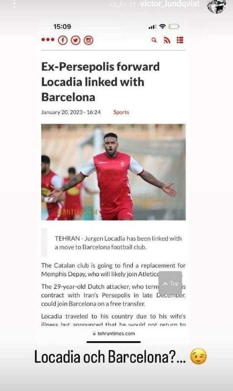 بمب نقل و انتقالات پرسپولیس در بارسلونا منفجر می شود؟ بمب نقل و انتقالات پرسپولیس در بارسلونا منفجر می شود؟ | دیلی فوتبال