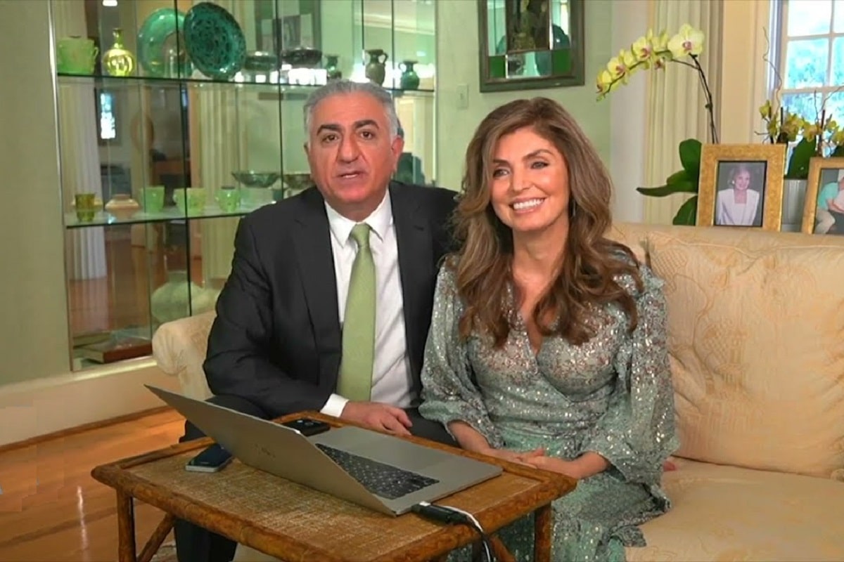 فیلم| توهین های مکرر همسر رضا پهلوی به شاهزاده | دیلی فوتبال