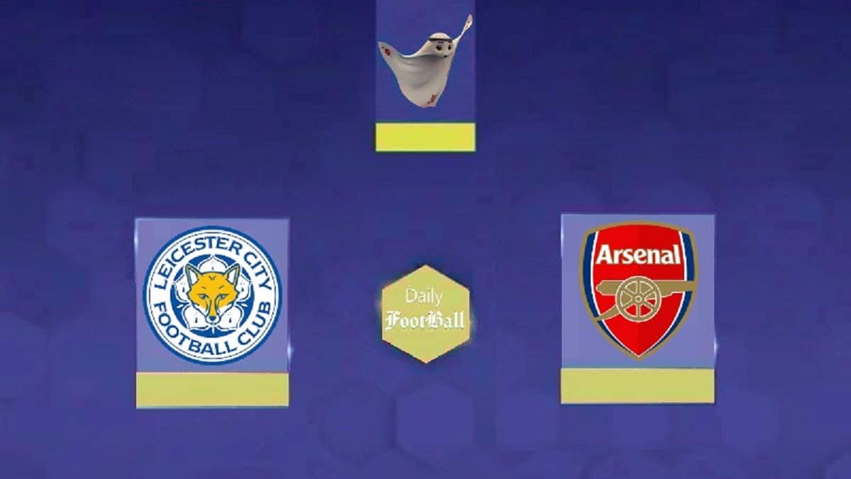 نتیجه بازی آرسنال و لسترسیتی در هفته 25 لیگ برتر انگلیس | دیلی فوتبال