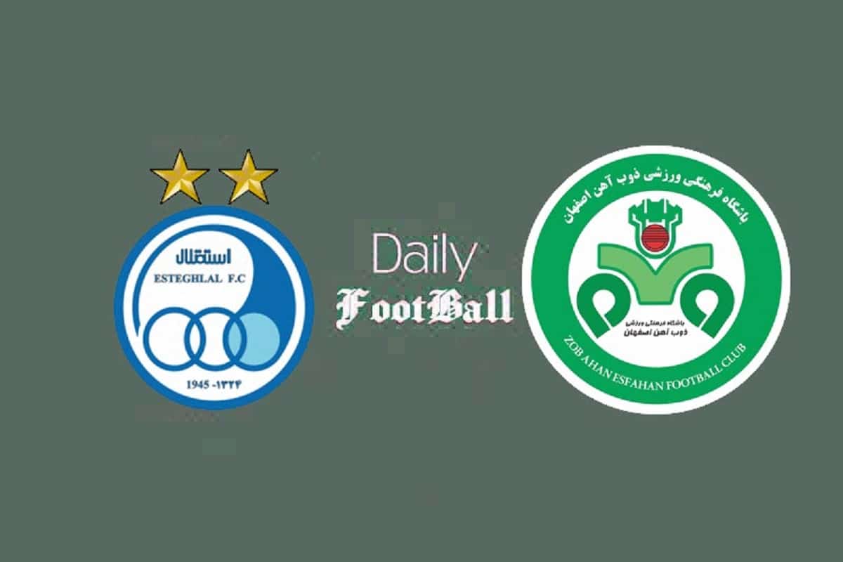 پخش زنده بازی استقلال و ذوب آهن امروز سه شنبه 4 شهریور 1404 | دیلی فوتبال