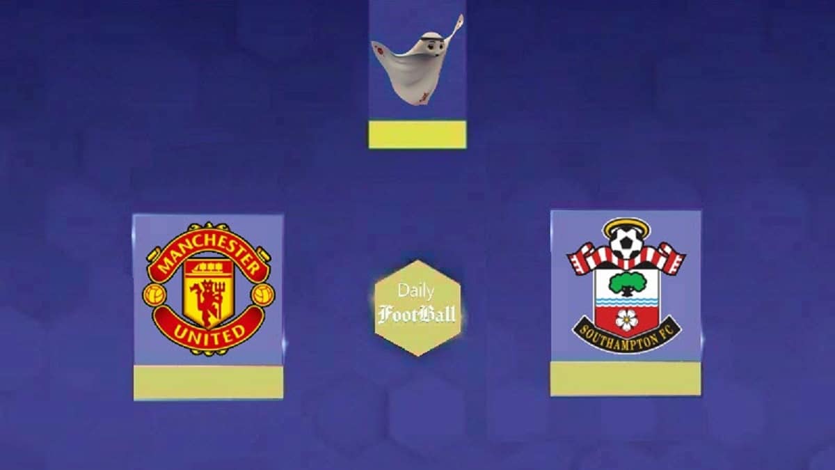 نتیجه بازی منچستریونایتد و ساوتهمپتون در هفته 21 لیگ برتر انگلیس | دیلی فوتبال