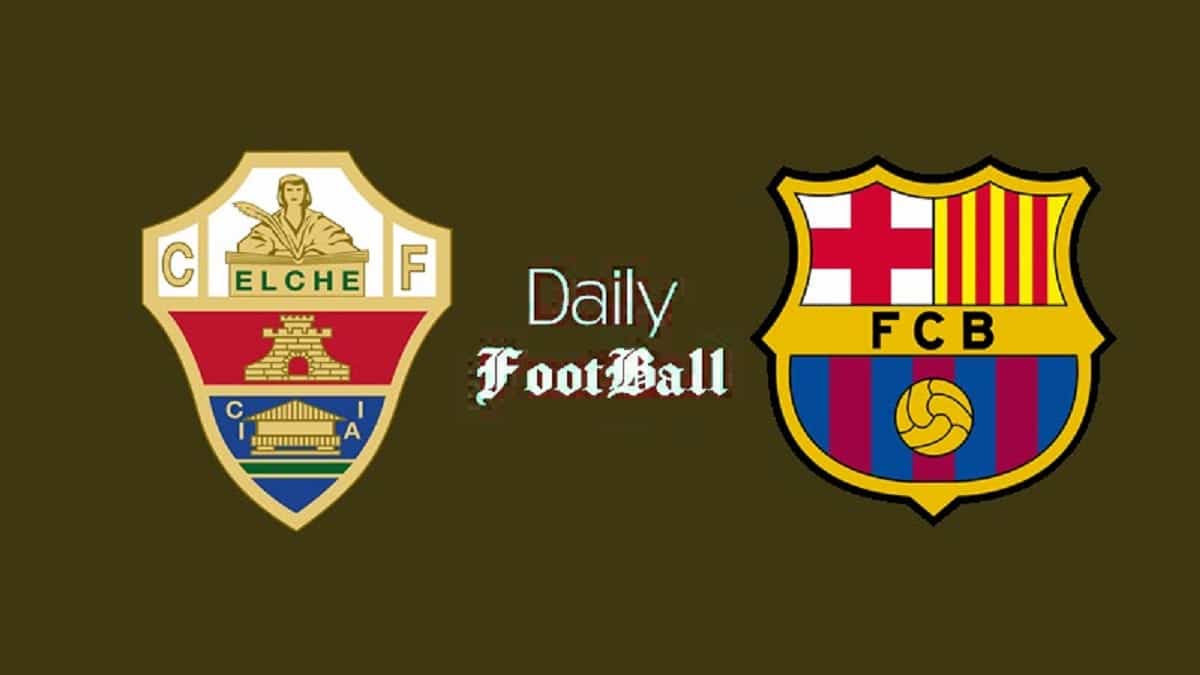 ساعت بازی بارسلونا و الچه امشب شنبه 12 فروردین 1402 ساعت بازی بارسلونا و الچه امشب شنبه 12 فروردین 1402 | دیلی فوتبال