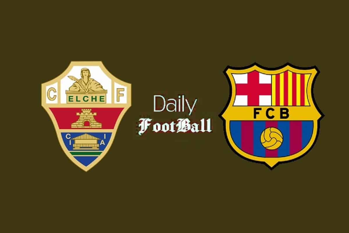 ساعت بازی بارسلونا و الچه امشب شنبه 12 فروردین 1402 ساعت بازی بارسلونا و الچه امشب شنبه 12 فروردین 1402 | دیلی فوتبال