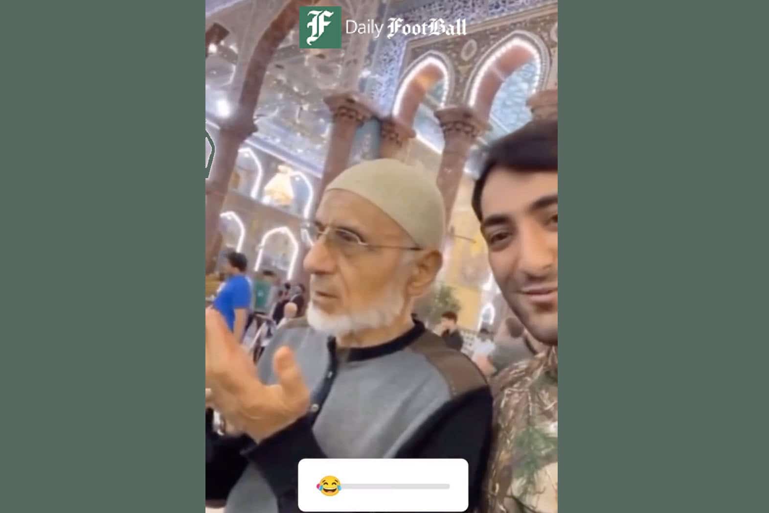 فیلم| تمسخر میرسلیم در نجف؛ هتک حرمت حرم امام علی (ع) توسط یک زائر ایرانی فیلم| تمسخر میرسلیم در نجف؛ هتک حرمت حرم امام علی (ع) توسط یک زائر ایرانی | دیلی فوتبال