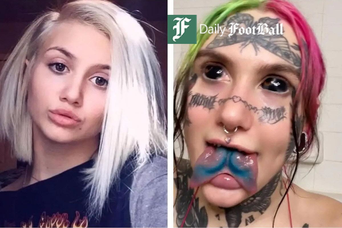 عکس| مدل غربی زن زندگی آزادی؛ هزینه 3 میلیاردی برای تبدیل شدن به زامبی | دیلی فوتبال