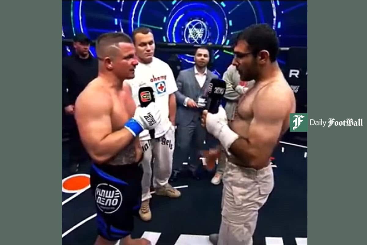 فیلم| عاقبت توهین ورزشکار روس به ایرانی ها در قفس MMA فیلم| عاقبت توهین ورزشکار روس به ایرانی ها در قفس MMA | دیلی فوتبال