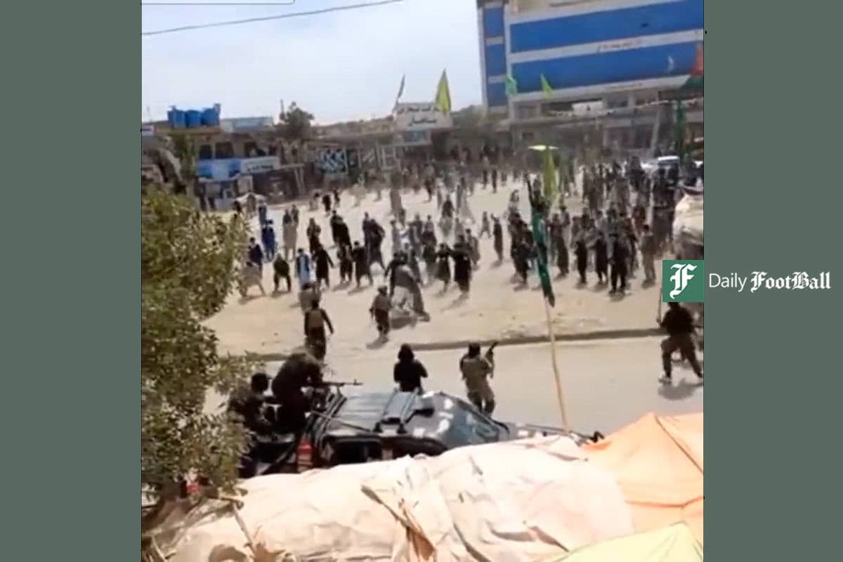 فیلم| حمله وحشیانه طالبان به مراسم عزاداری عاشورای حسینی در افغانستان فیلم| حمله وحشیانه طالبان به مراسم عزاداری عاشورای حسینی در افغانستان | دیلی فوتبال