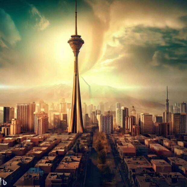 عکس| پیش بینی آینده شهرهای ایران با هوش مصنوعی | دیلی فوتبال