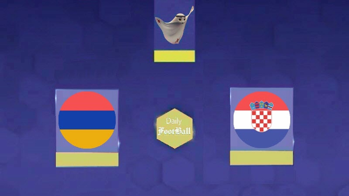 نتیجه بازی کرواسی و ارمنستان در مرحله گروهی انتخابی یورو 2024 | دیلی فوتبال