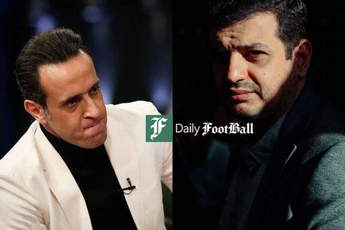 عکس| موشکی که رائفی پور به علی کریمی حواله کرد! | دیلی فوتبال