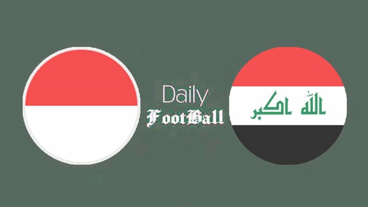 پخش زنده بازی اندونزی و عراق امشب دوشنبه 25 دی 1402 | دیلی فوتبال