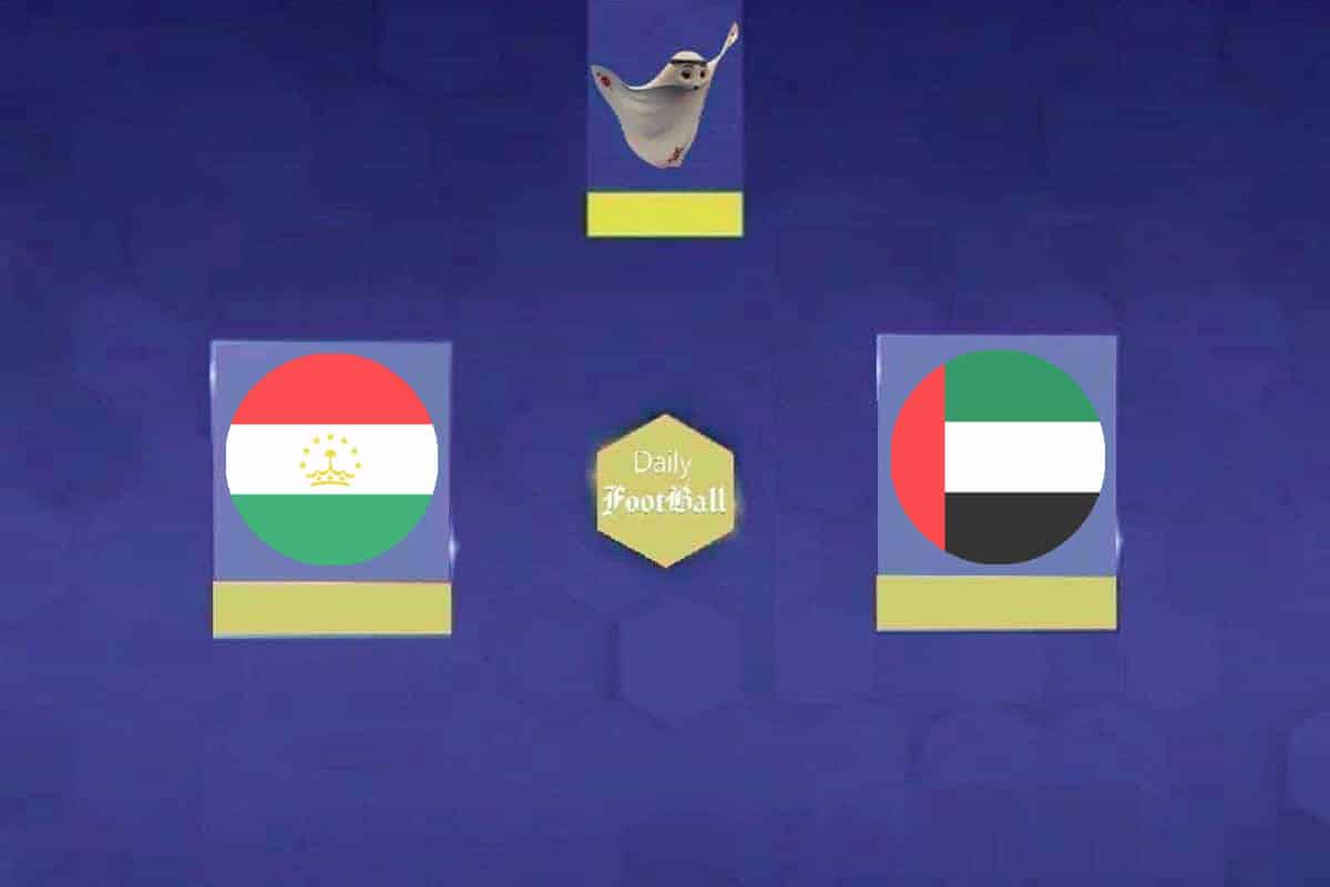 نتیجه بازی امارات و تاجیکستان| تاریخ سازی تاجیک ها با گلزنی یک پرسپولیسی در جام ملت های آسیا | دیلی فوتبال