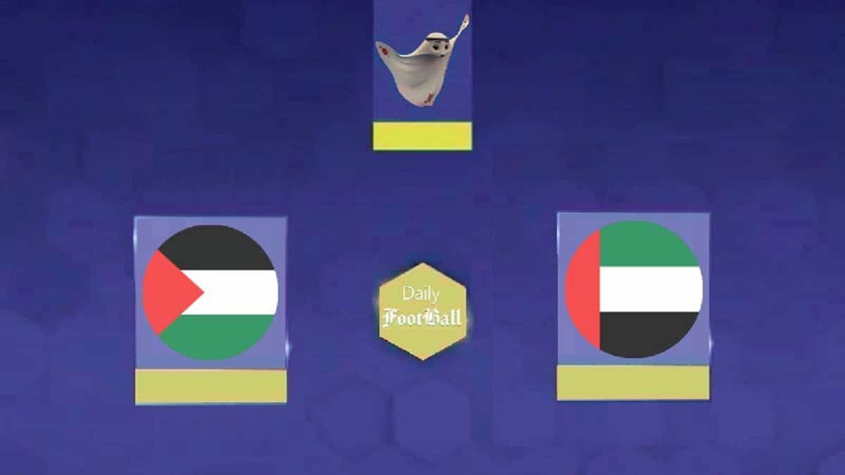 نتیجه بازی فلسطین و امارات در مرحله گروهی جام ملت های آسیا | دیلی فوتبال