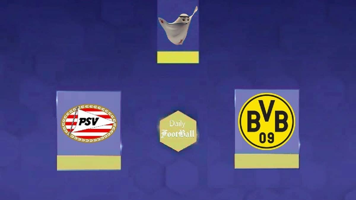 نتیجه بازی رفت دورتموند و آیندهوون در مرحله یک هشتم نهایی لیگ قهرمانان اروپا | دیلی فوتبال