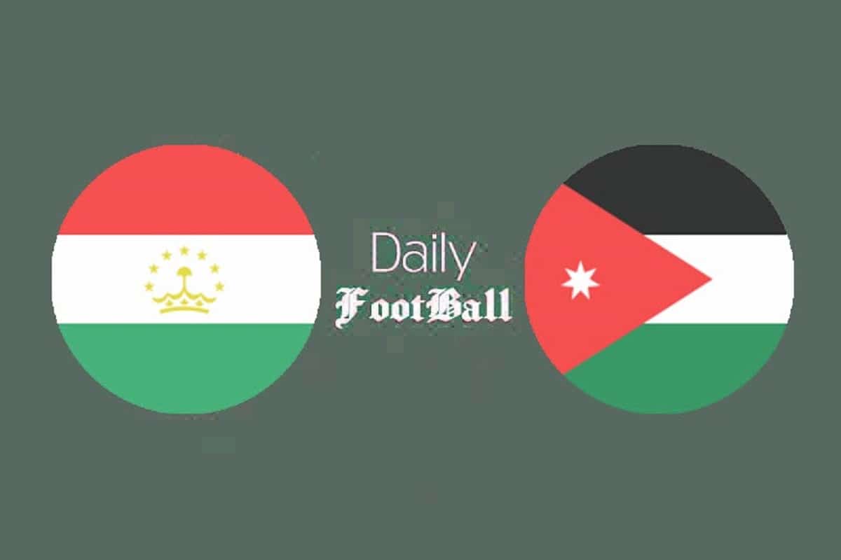 پخش زنده بازی تاجیکستان و اردن امروز جمعه 13 بهمن 1402 | دیلی فوتبال