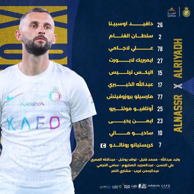 کریستیانو رونالدو در ترکیب النصر مقابل الریاض برای بازی امشب 3 خرداد 1403 | دیلی فوتبال