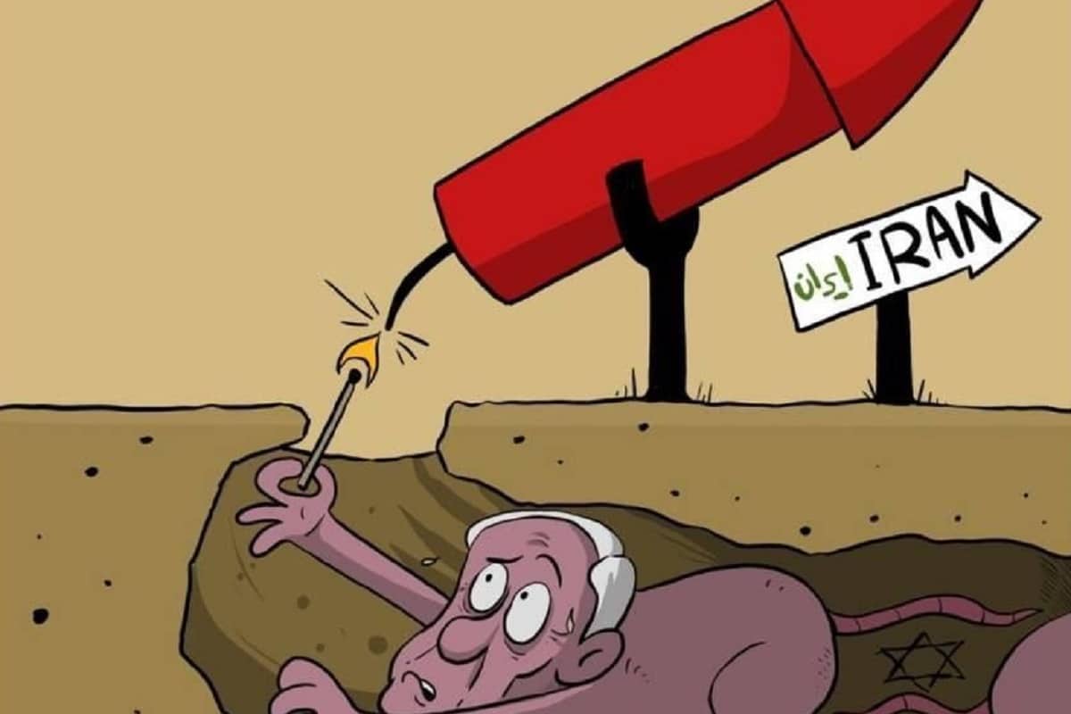 عکس| واکنش یک کاریکاتوریست عرب به حمله اسرائیل به ایران عکس| واکنش یک کاریکاتوریست عرب به حمله اسرائیل به ایران | دیلی فوتبال
