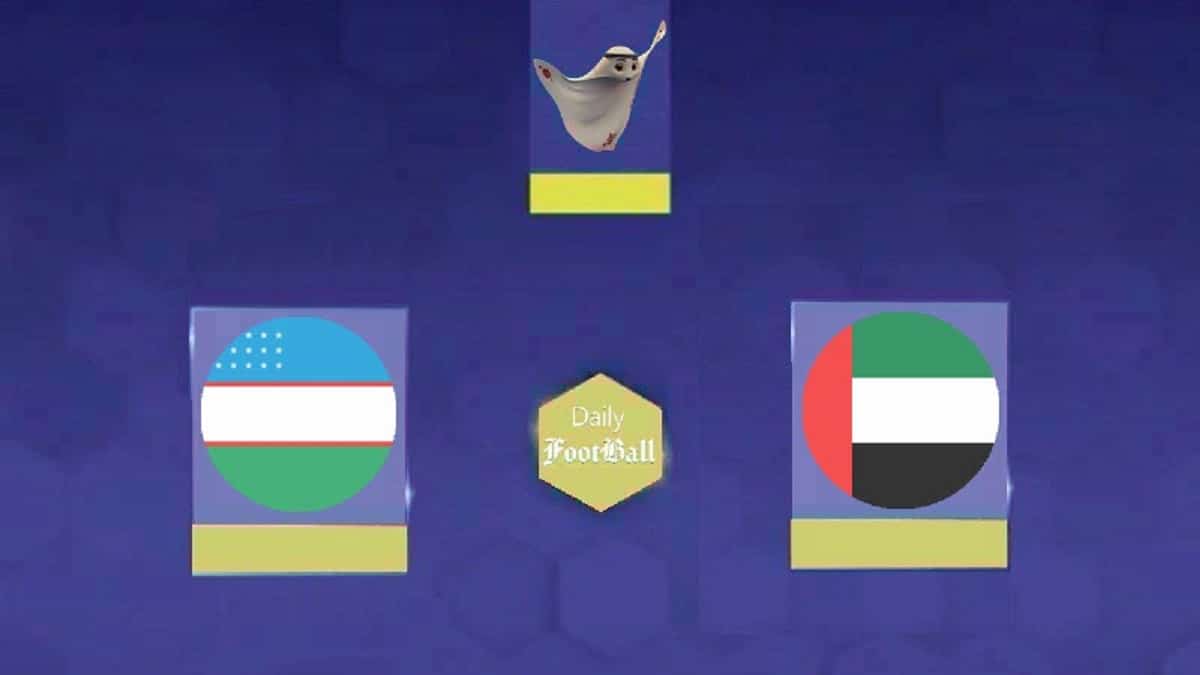 نتیجه بازی رفت ازبکستان و امارات در مرحله نهایی مقدماتی جام جهانی 2026 | دیلی فوتبال