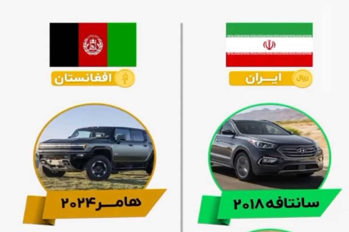 فیلم| تفاوت قیمت خودرو در ایران و افغانستان چقدر است؟ | دیلی فوتبال