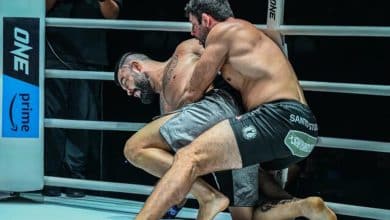 فیلم| مبارزه کامل امیر علی اکبری با مارکوس آلمیدا حریف برزیلی امروز 19 آبان 1403 | دیلی فوتبال