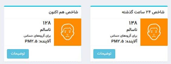 عکس| شاخص آلودگی هوا تهران امروز یکشنبه 9 دی 1403 | دیلی فوتبال