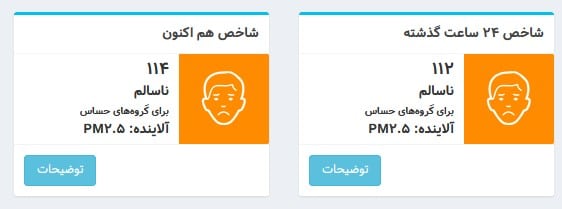 عکس| شاخص آلودگی هوا تهران امروز سه شنبه 11 دی 1403 | دیلی فوتبال