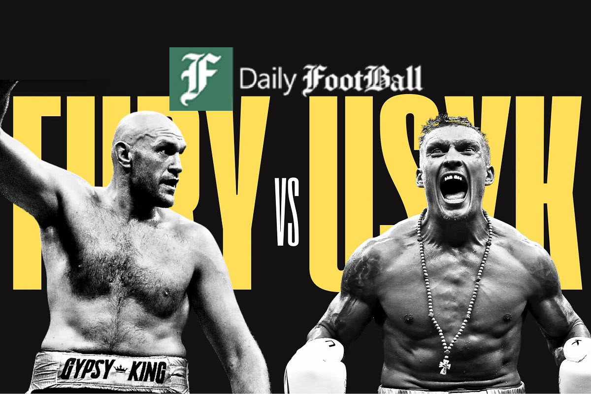 پخش زنده مسابقه بوکس تایسون فیوری و اولکساندر اوسیک امشب شنبه 1 دی 1403 پخش زنده مسابقه بوکس تایسون فیوری و اولکساندر اوسیک امشب شنبه 1 دی 1403 | دیلی فوتبال