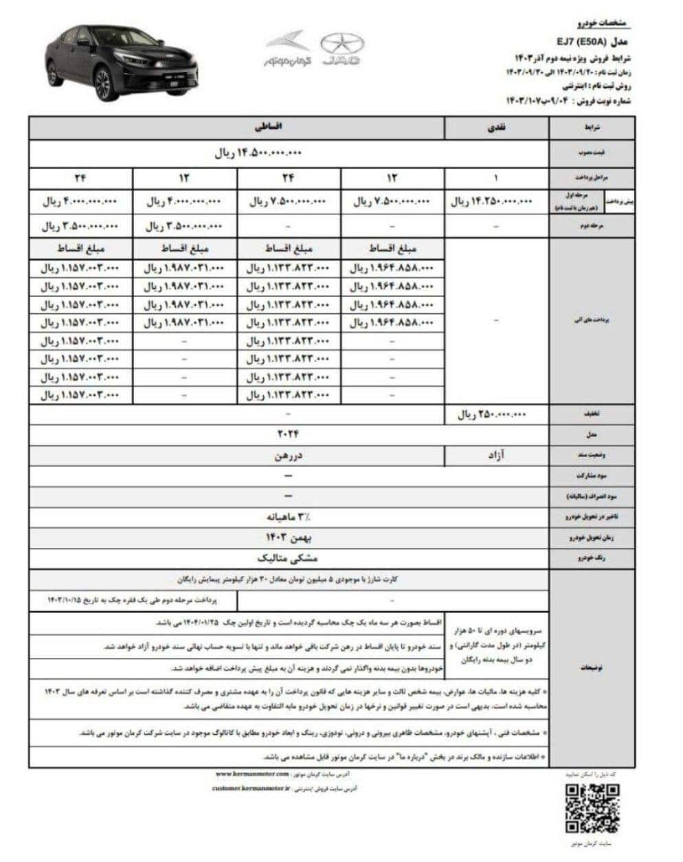 عکس| ثبت نام طرح فروش خودرو های کرمان موتور امروز 20 آذرماه آغاز شد | دیلی فوتبال