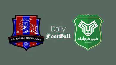 پخش زنده بازی خیبر خرم آباد و نساجی مازندران امروز پنجشنبه 28 فروردین 1404 | دیلی فوتبال