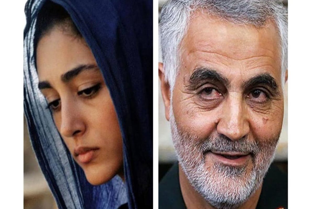 فیلم| ماجرای تماس تلفنی سردار سلیمانی با گلشیفته فراهانی | دیلی فوتبال