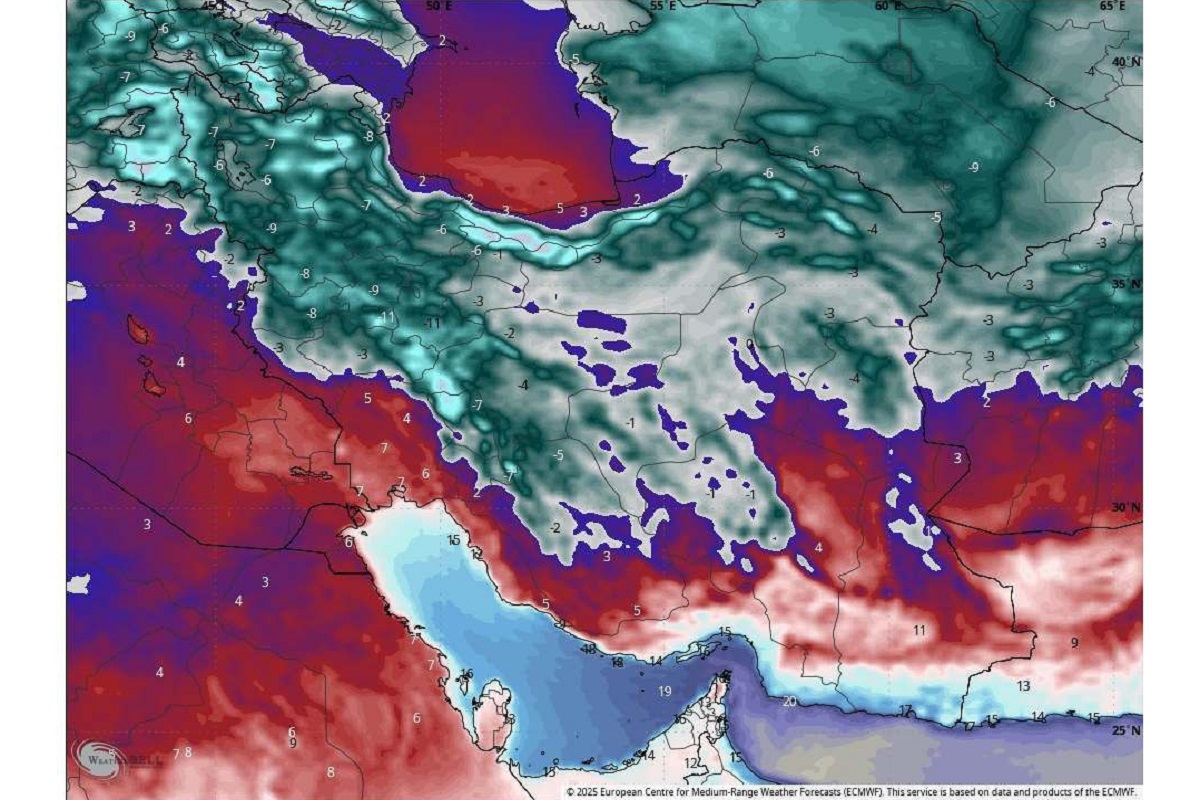 یخبندان گسترده در راه است | دیلی فوتبال