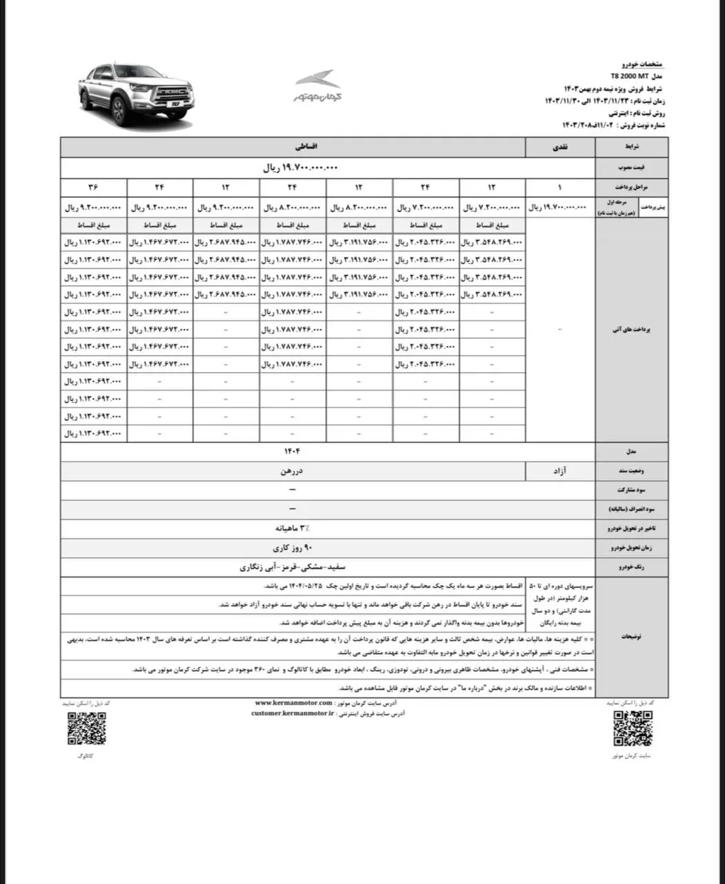عکس| فروش ویژه نقد و اقساط محصولات کی ام سی (KMC) از فردا 23 بهمن 1403 | دیلی فوتبال