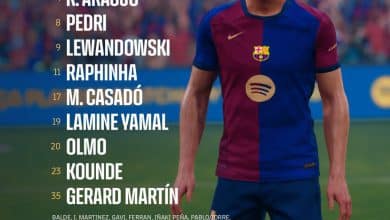 ترکیب بارسلونا مقابل رئال سوسیداد برای بازی امشب 12 اسفند 1403 | دیلی فوتبال