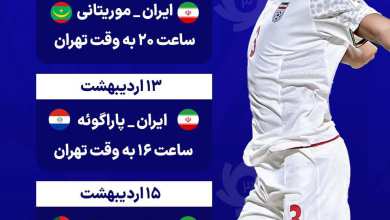 برنامه بازی های ایران در جام جهانی فوتبال ساحلی 2025 | دیلی فوتبال