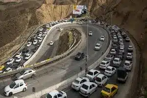 جاده چالوس از ساعت ۱۸ یک‌طرفه می‌شود | دیلی فوتبال