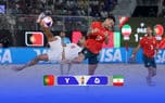 خلاصه فوتبال ساحلی ایران 5 - پرتغال 7 (جام جهانی فوتبال ساحلی ۲۰۲۵) | دیلی فوتبال
