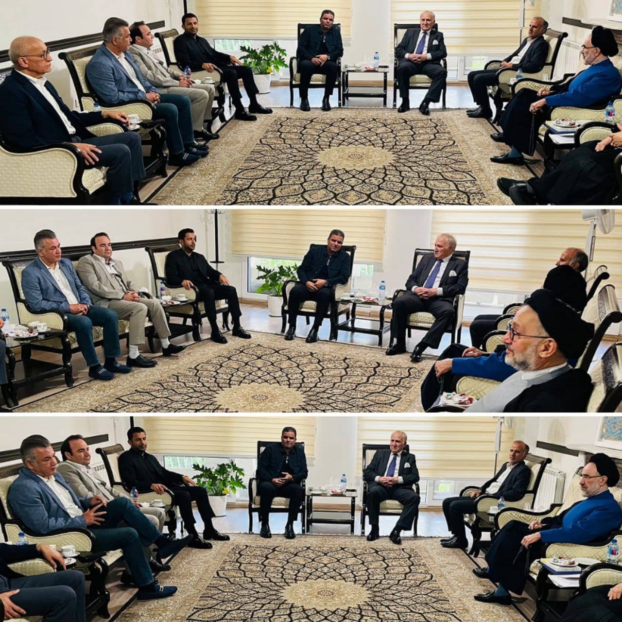 دیدار پیشکسوتان پرسپولیس با خاتمی | دیلی فوتبال