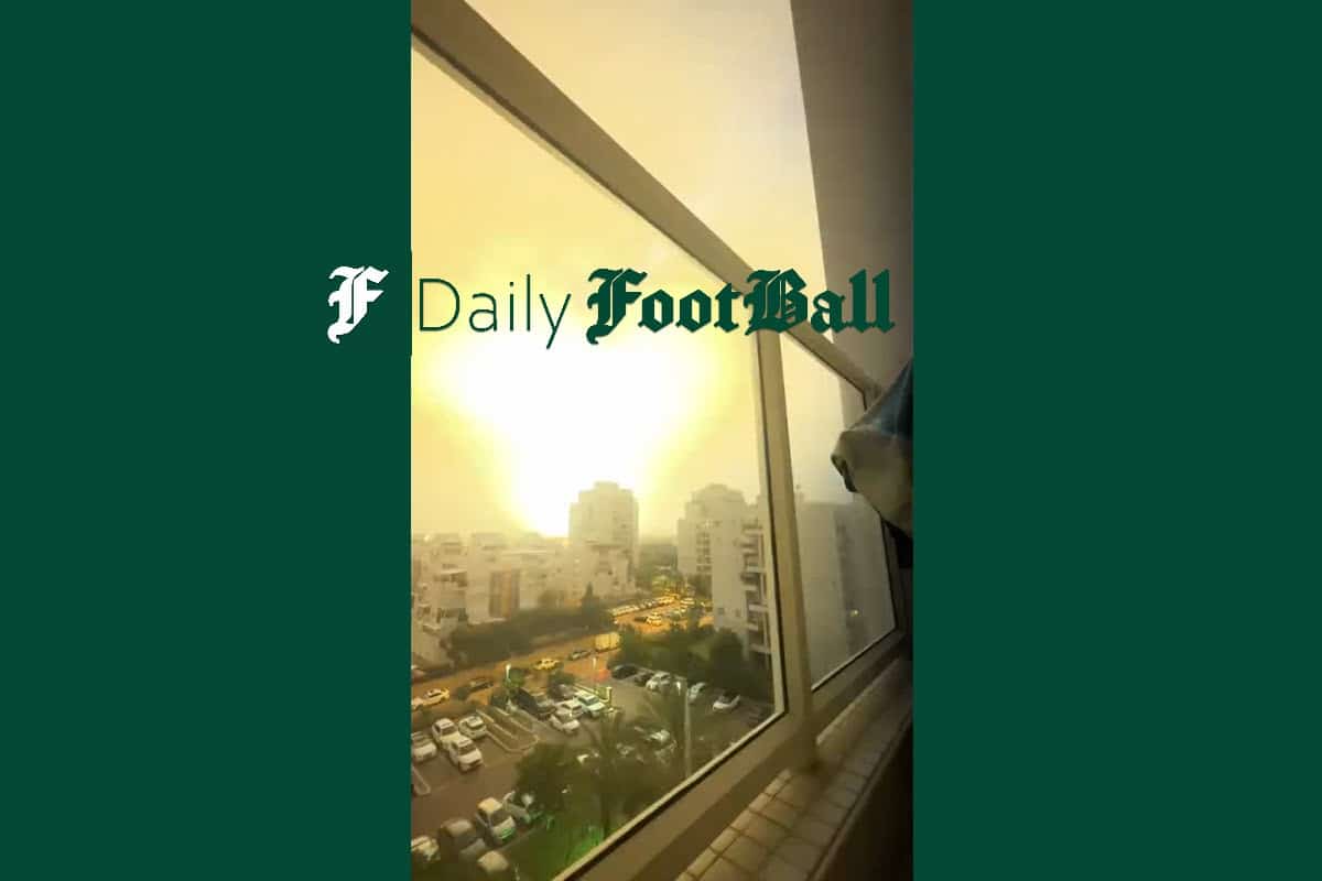 فیلم| لحظه اصابت موشک ایران به جنوب تل آویو | دیلی فوتبال