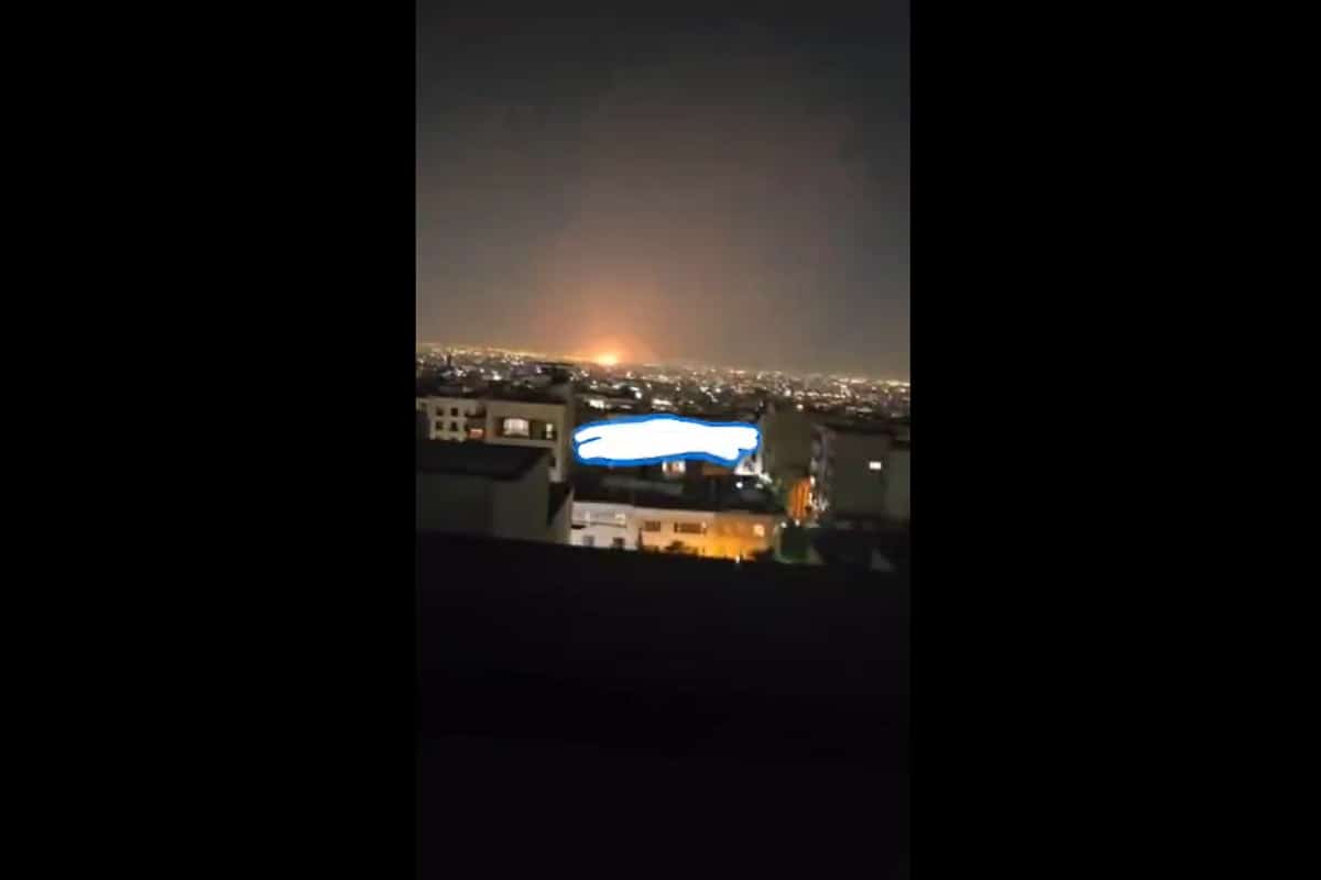 فیلم| انفجار در تهران با دوش پرتاب های مزدوران اسرائیل در ایران | دیلی فوتبال